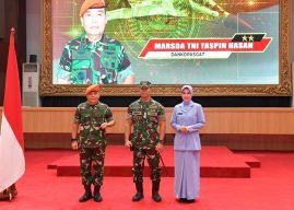 Komandan Kopasgat dan Tujuh Perwira Tinggi TNI AU Naik Pangkat